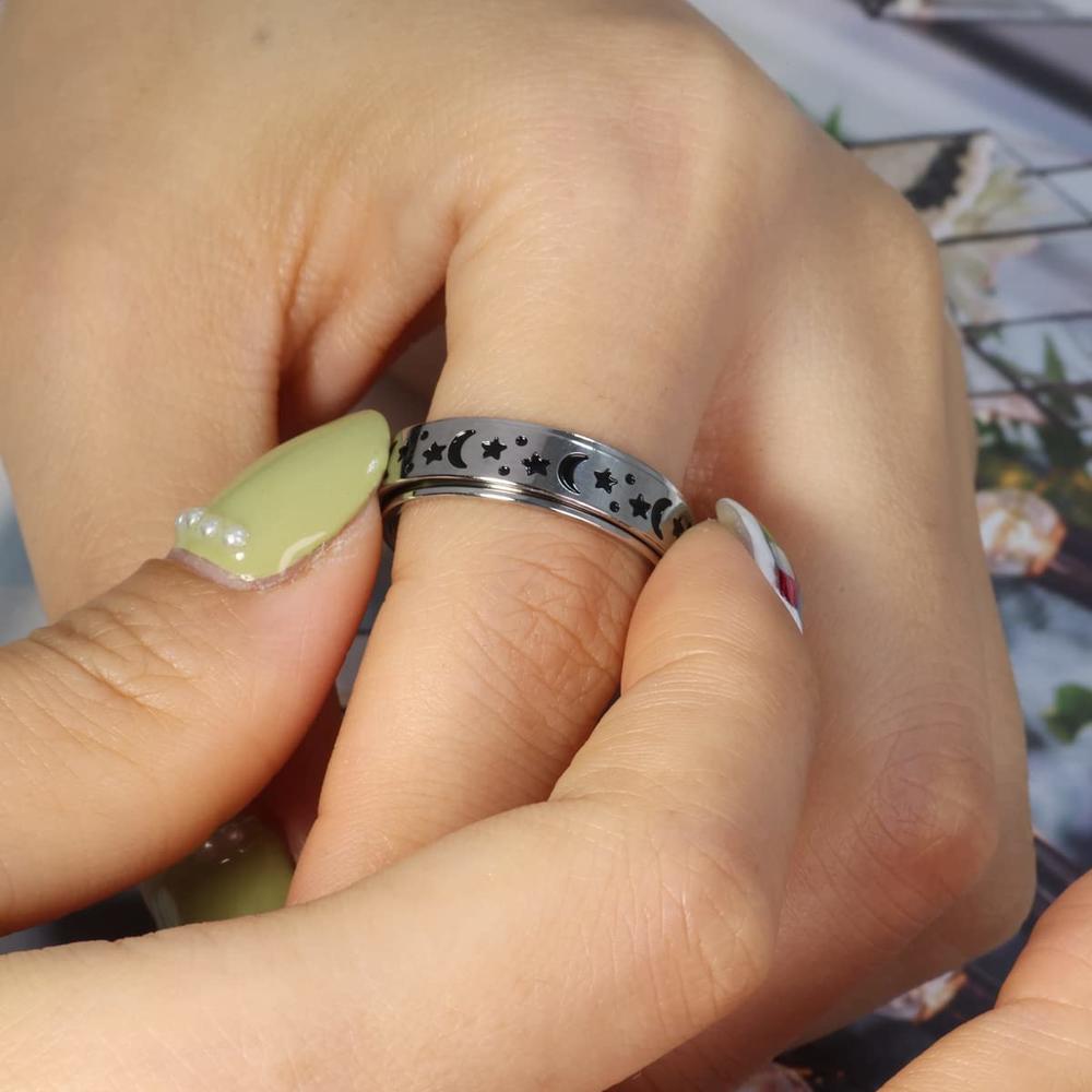 Anxiety Relief Spinner Ring