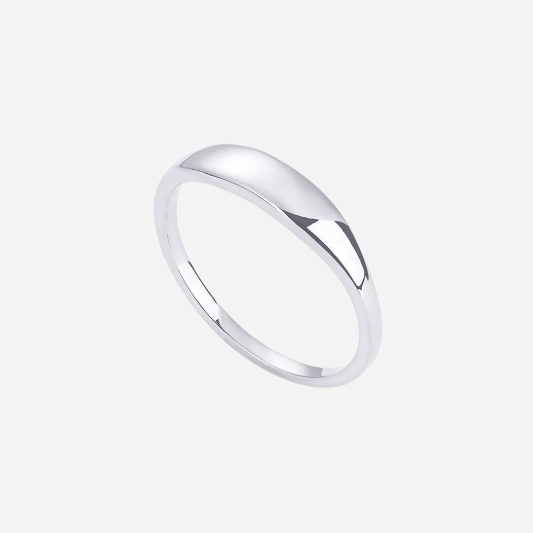 Chunky Gold Signet Ring