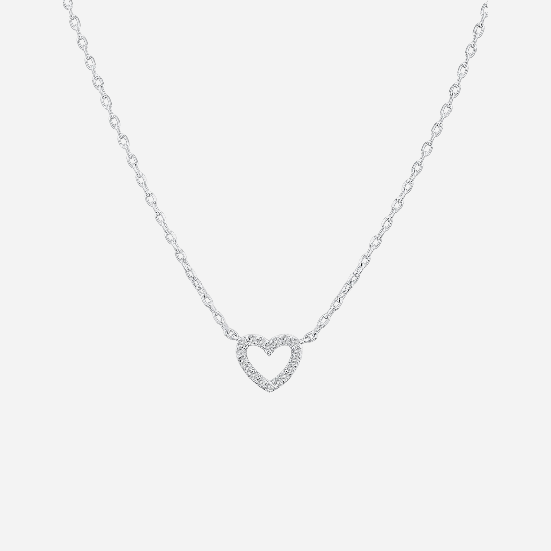 Dainty Gold Heart Necklace