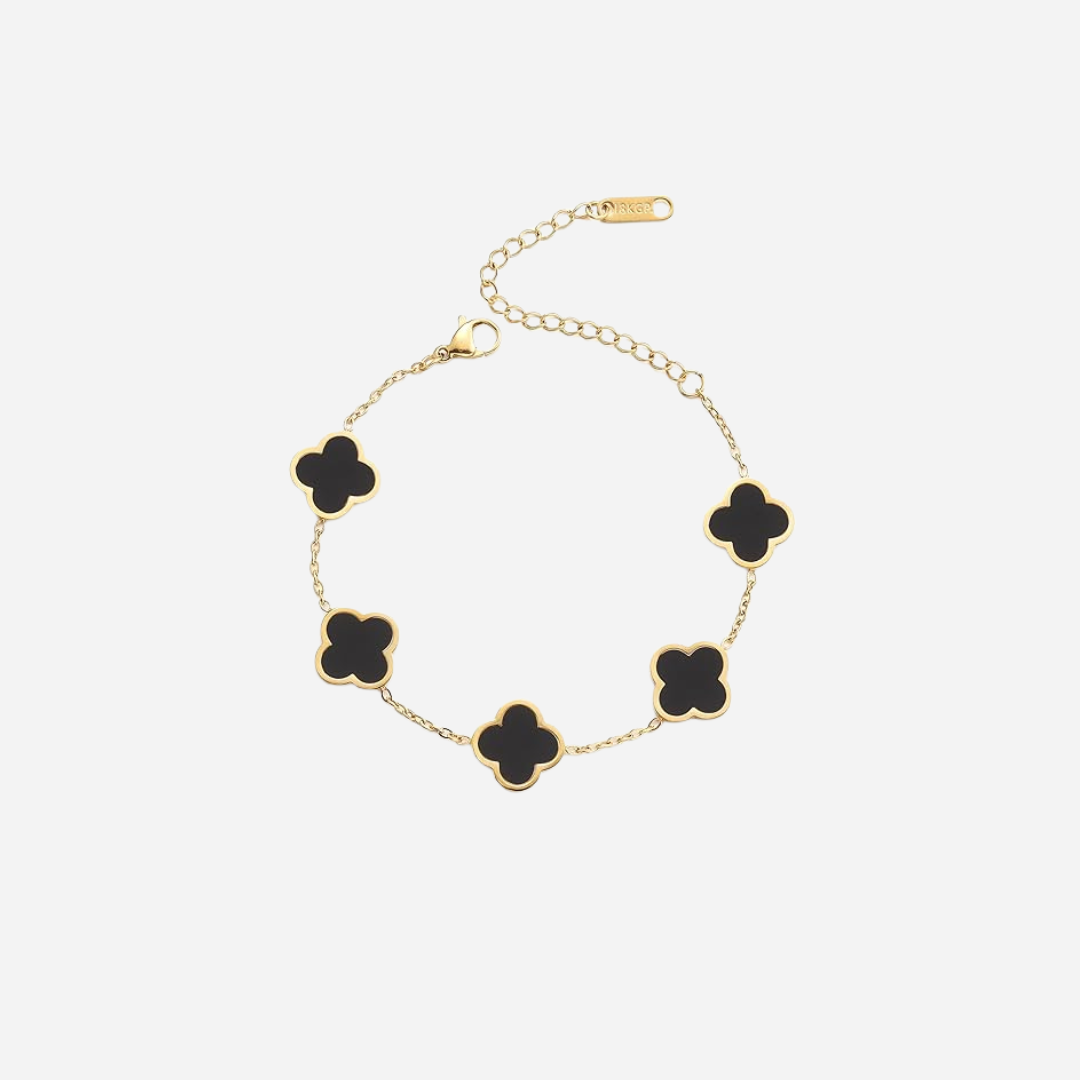 Dainty Lucky Clover Bracelet