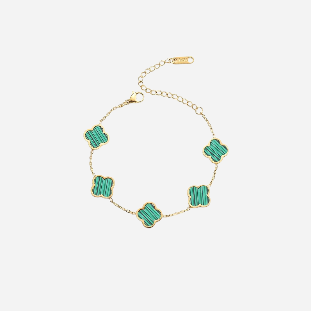Dainty Lucky Clover Bracelet