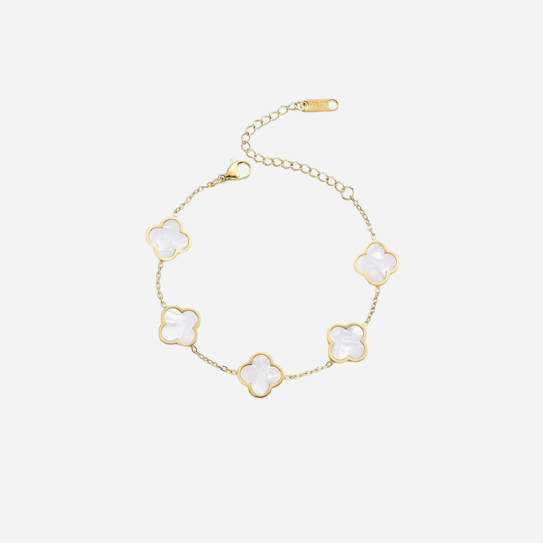 Dainty Lucky Clover Bracelet