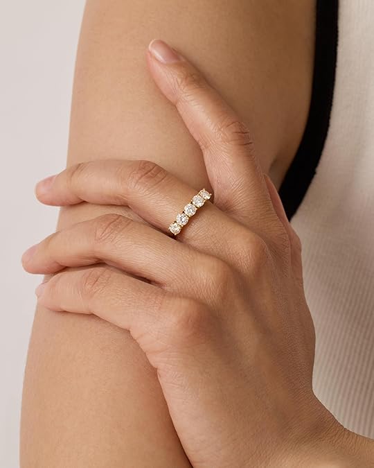 Five Stone Cubic Zirconia Ring