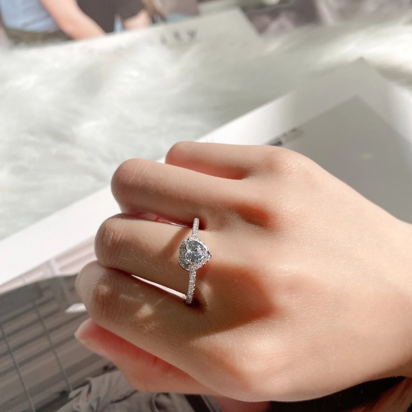 Heart Shaped Promise Ring