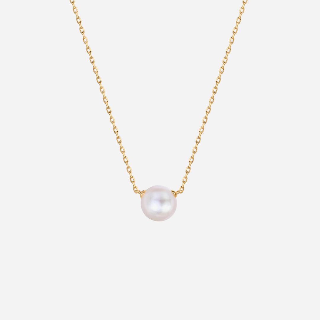 Dainty Pearl Pendant Necklace