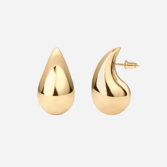 Teardrop Hoop Earrings