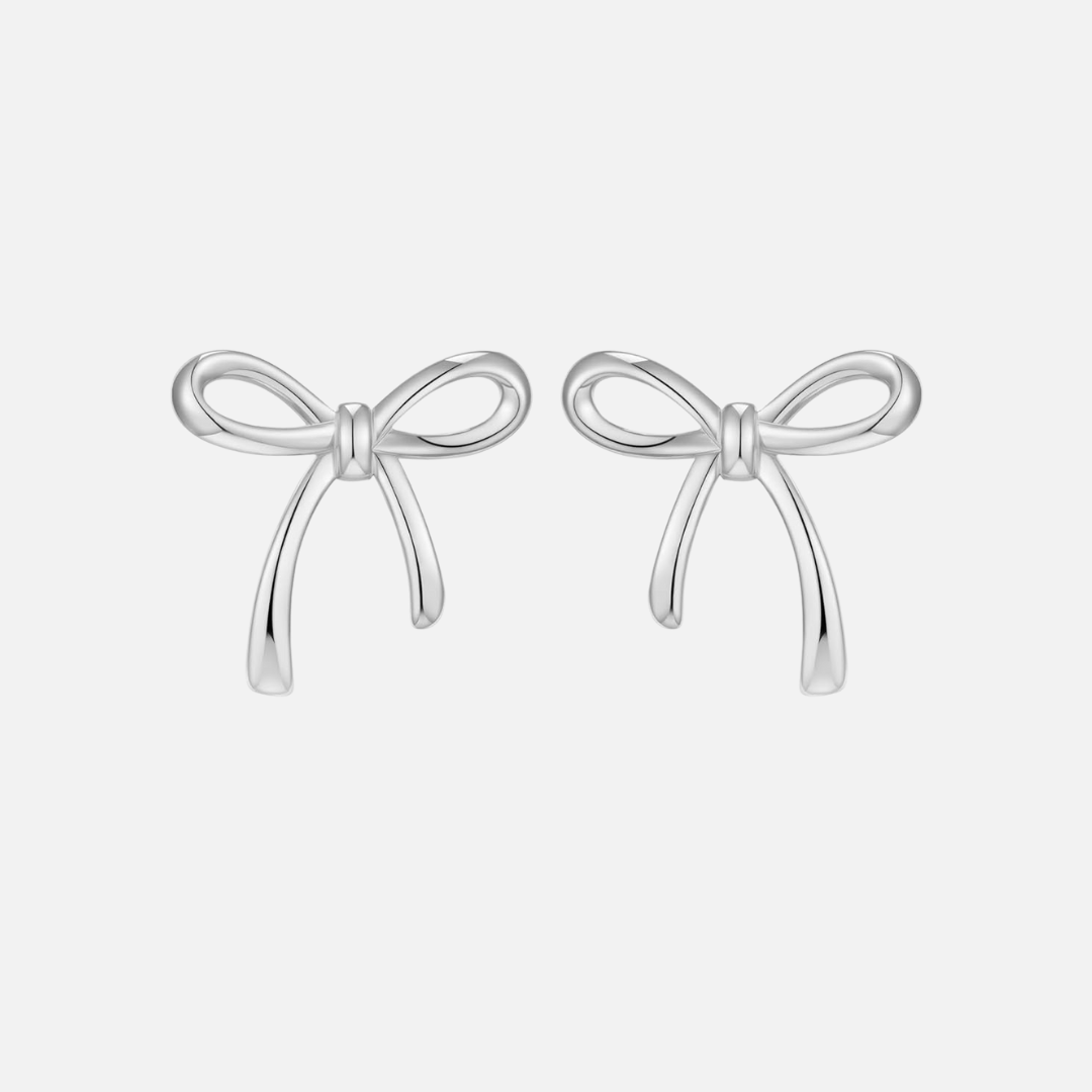 Dainty Bow Stud Earrings
