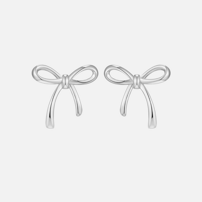 Dainty Bow Stud Earrings
