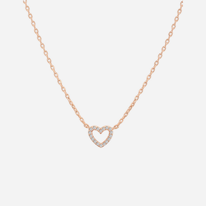 Dainty Gold Heart Necklace