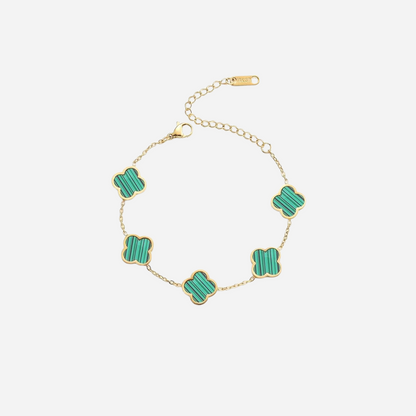 Dainty Lucky Clover Bracelet