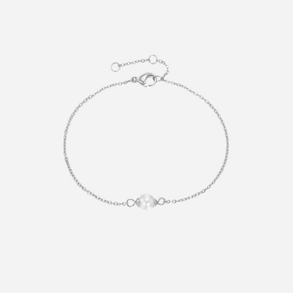 Dainty Pearl Gold Bracelet