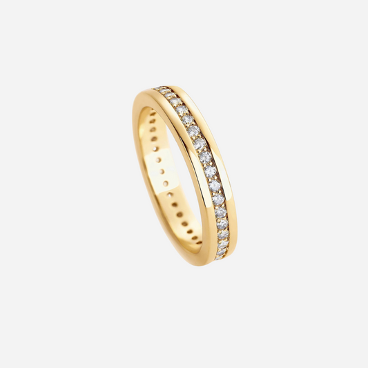 Gold Infinity Stacking Ring