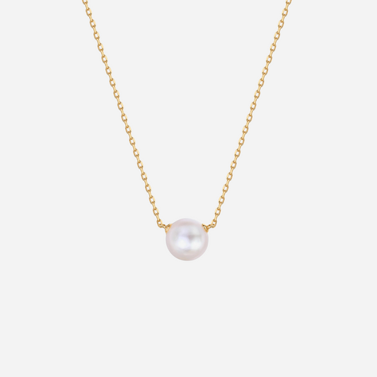 Dainty Pearl Pendant Necklace