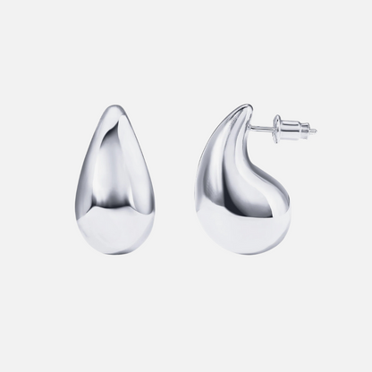 Teardrop Hoop Earrings